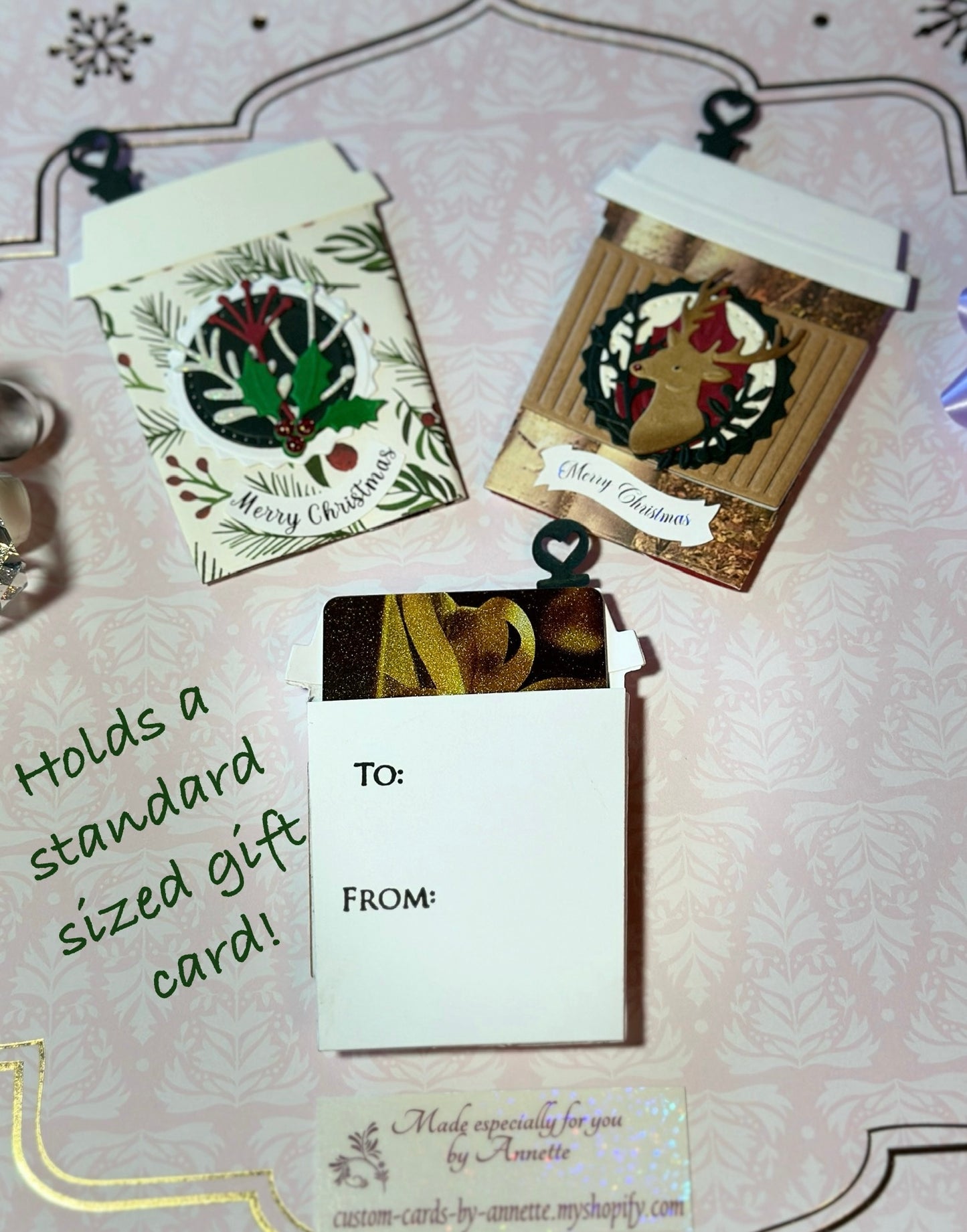 New Gift card and money holders for Christmas!