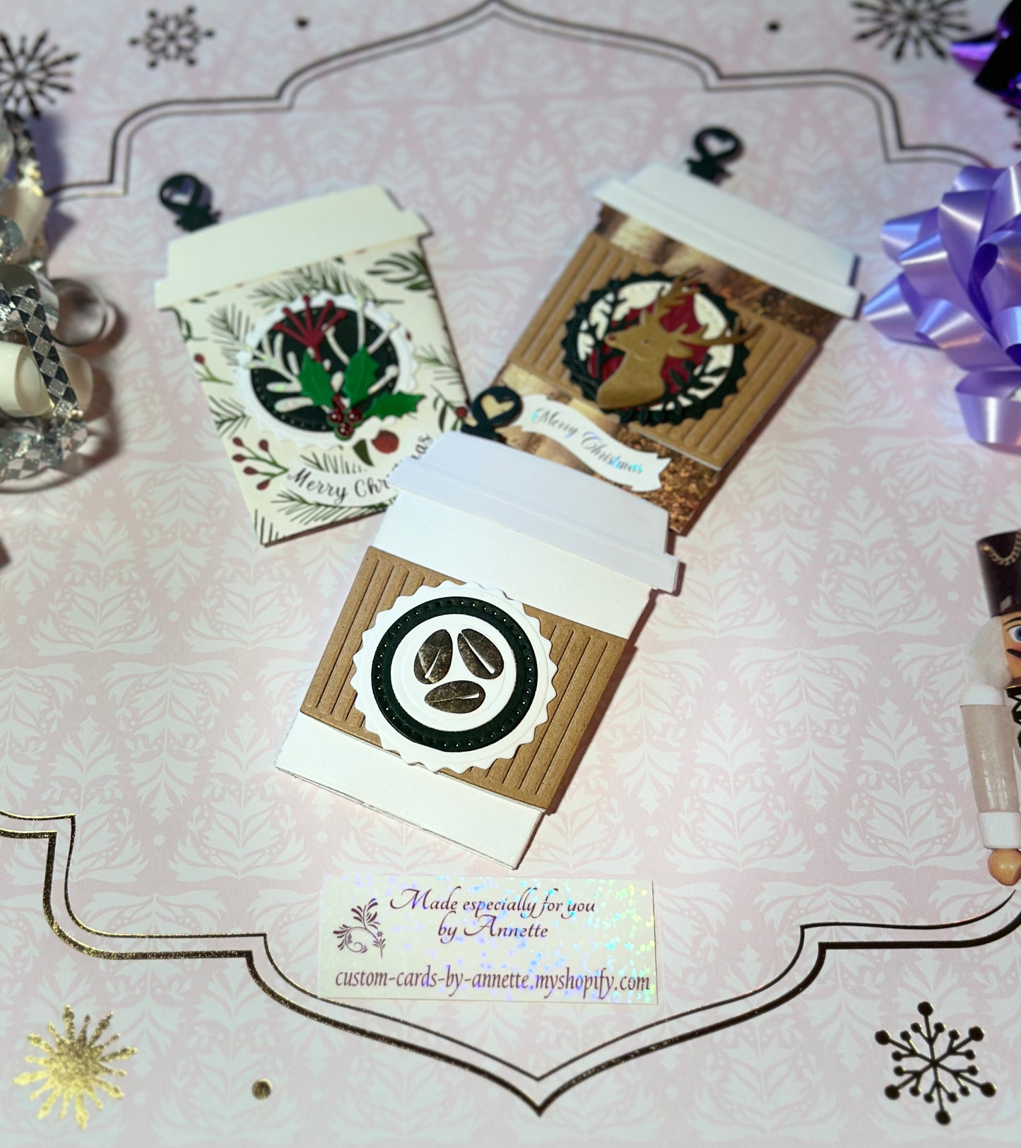 New Gift card and money holders for Christmas!