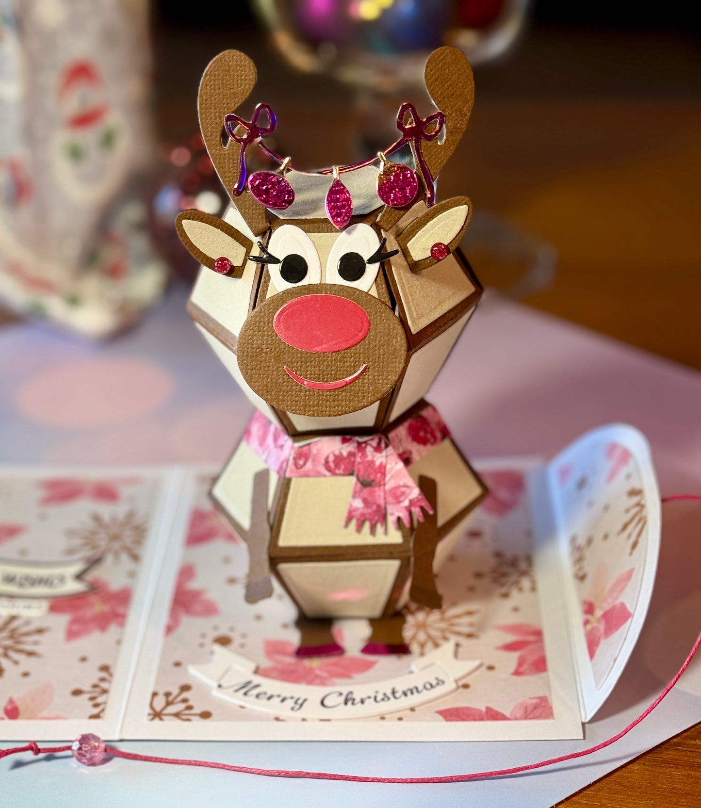 Female pop up reindeer
