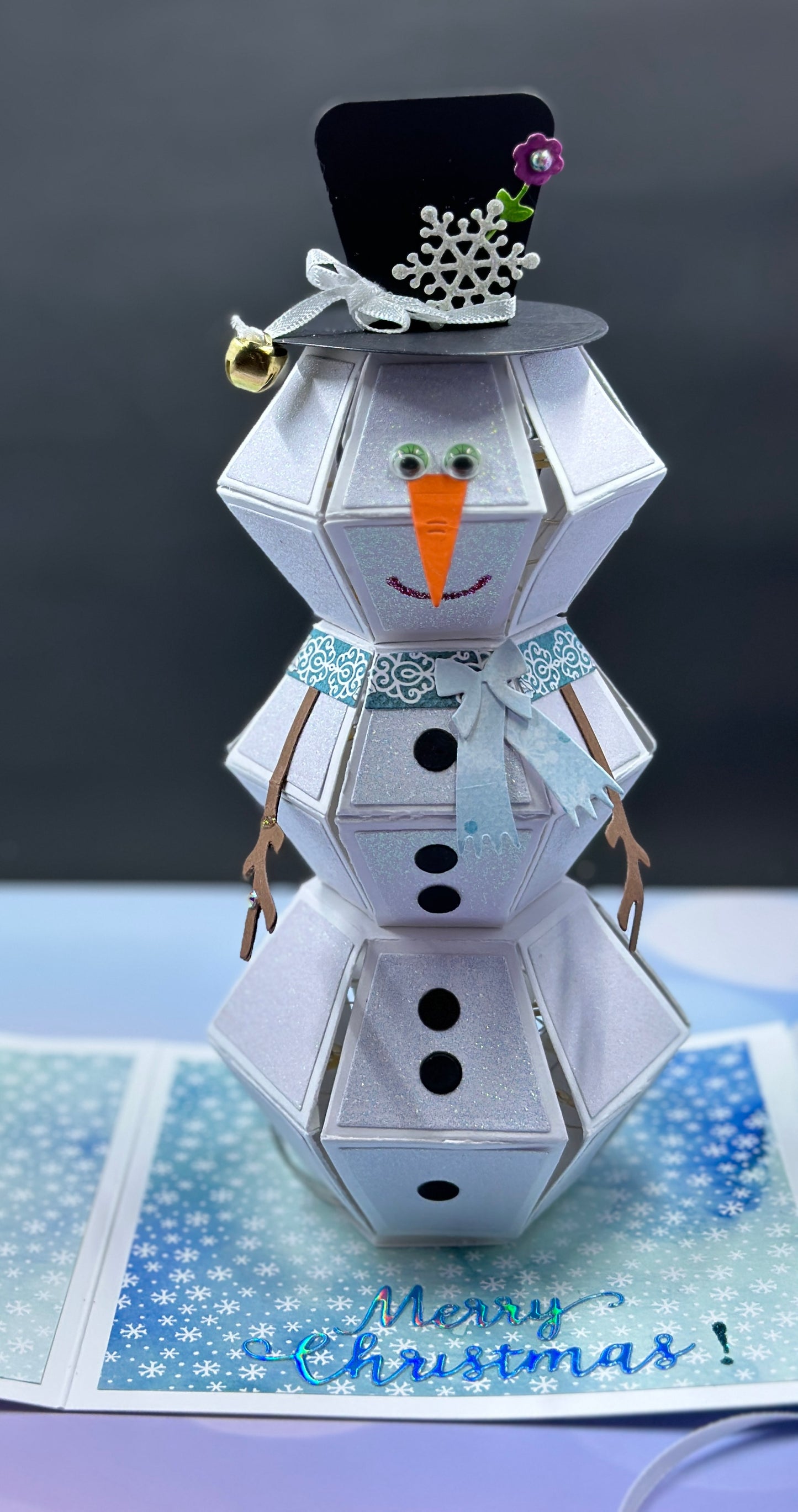 Pop up 3d Snowman and Reindeer Cards