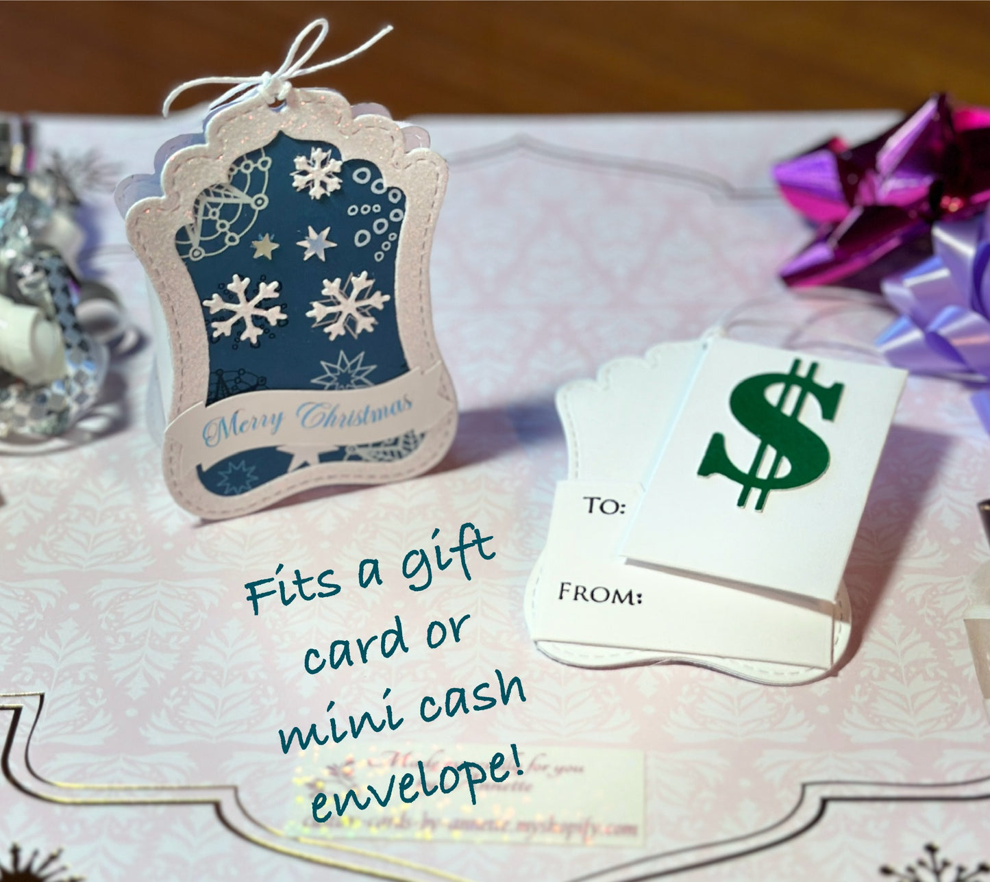 New Gift card and money holders for Christmas!