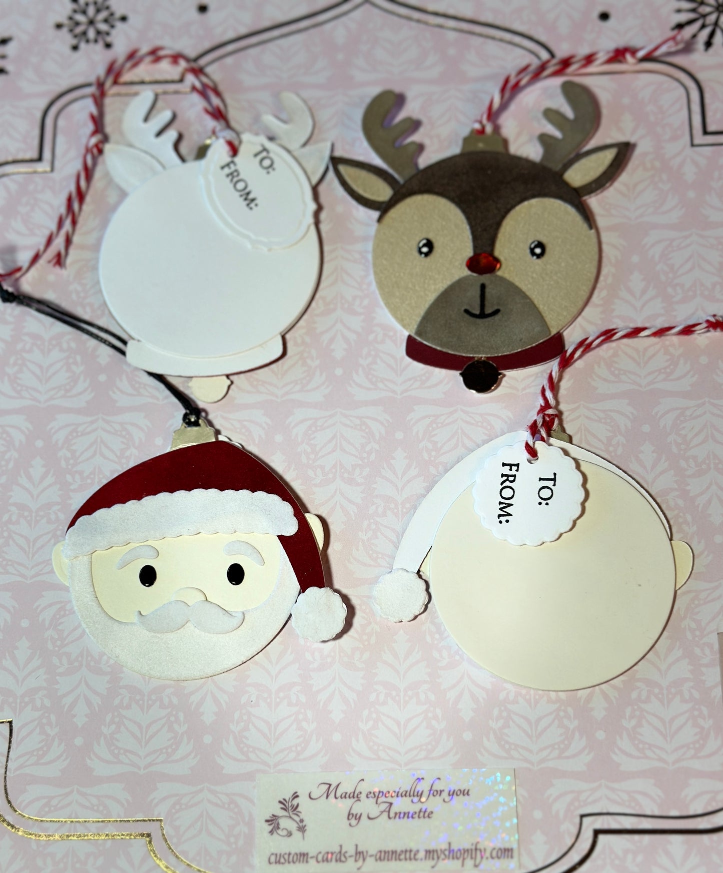 Deluxe Christmas gift tags