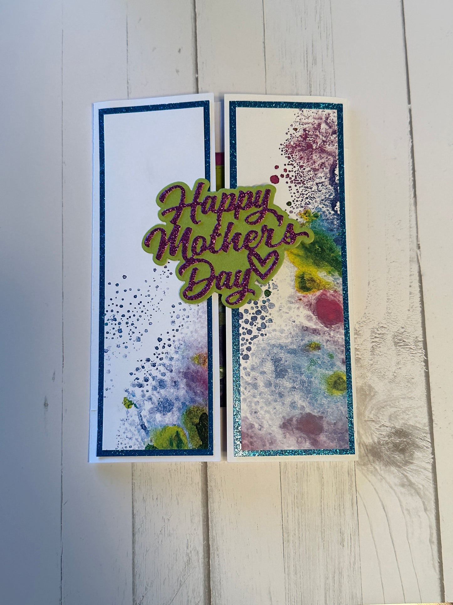 Mother's day fold out card