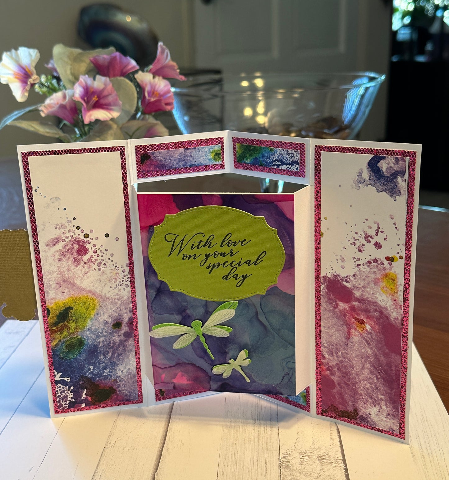 Mother's day fold out card